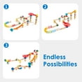 thumbnail image 3 of Hape Marble Run DIY Wood Building Racetrack, 81 Pieces, 3 of 7