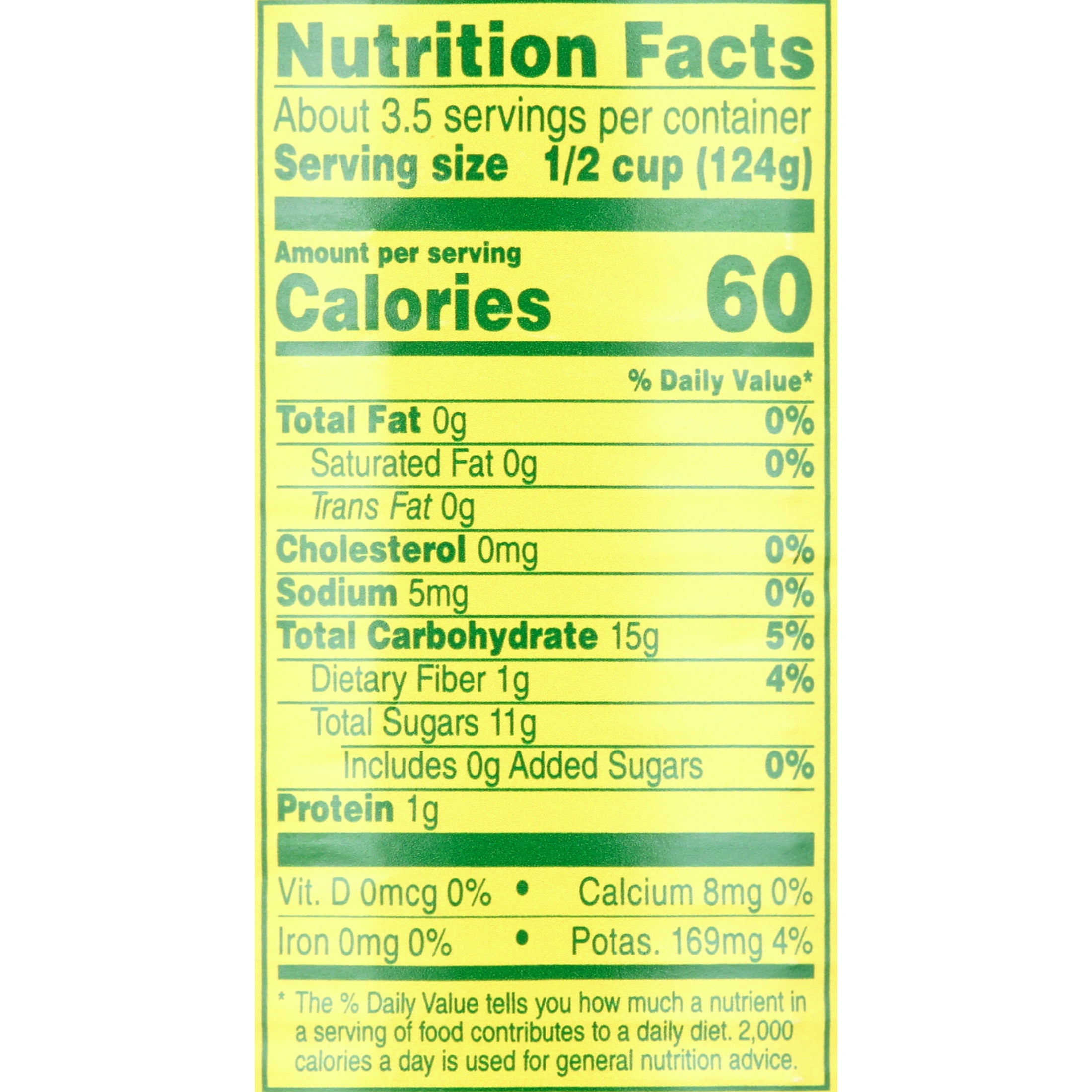 (6 pack) Del Monte Chunky Mixed Fruit, 100% Juice, Canned Fruit, 15 oz, Metal Can