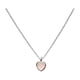 thumbnail image 1 of Collar Luz Diseño Sentido Verano Dulce Rosa Caramelo Corazón Colgante Ojo de Gato Clavícula Cadena Roca, 1 of 8