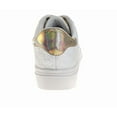 thumbnail image 4 of Badgley Mischka Girls Sneakers (Little Kids Big Kids), White Gold, Size: 5, 4 of 7