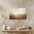 thumbnail image 4 of Butterflies and Wildflowers Meadow Poster Canvas Print Vintage Floral Landscape Wall Art Aesthetic Room Decoration Set For Home Bedroom Dorm Bathroom Wall Decor Framed, 4 of 6