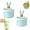 Blue, variant on 2PCS Cactus Kitchen Sink Drain Strainer,Push Button Kitchen Automatic Dumping Sink Filter, Multi-Functional Self-Cleaning Draining Basket Waste Collector