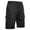 Black, variant on Turilly Men's Summer Shorts Cargo Shorts InseamCargo Shorts Running Shorts Pockets Elastic Waist Hiking Shorts L