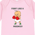 thumbnail image 4 of Inktastic Nicu Fight Like a Preemie Baby Boxer Boys or Girls Long Sleeve Baby Bodysuit, 4 of 5
