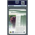 thumbnail image 2 of Tiger Woods 2001 Upper Deck Golf Rookie Card RC #1 Graded PSA 8, 2 of 2