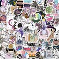thumbnail image 2 of 100/50PCS Estilo Bohemio Witch Graffiti Impermeable Pegatina Para Notebook Pad Guitarra Portátil Casco Calcomanía, 2 of 3