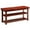 Cherry, variant on Pemberly Row Modern Utility Mudroom Bench in Blue Wood Finish