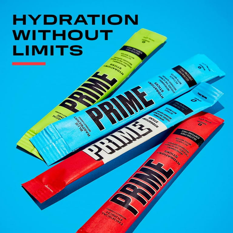 Prime Hydration Tropical Punch Hydration Sticks - Shop Mixes & Flavor  Enhancers at H-E-B
