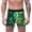 Green, variant on SDNall Men St Patrick's Day Boxers, Breathable Close Fitting Comfortable Underpants with Festive Printing