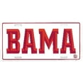 thumbnail image 2 of University of Alabama BAMA Plaque de Marée Cramoisi, 2 of 2