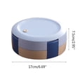 thumbnail image 4 of Ramiter Lunch Box Round Food-Storage Container Stainless Steel Lunch Box Separate Lunch Box Freezer Soup Containers, 4 of 4