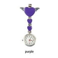 thumbnail image 5 of Reloj de bolsillo Jumpingount femenino de aleación de zinc Patrón de dibujos animados color morado, 5 of 5