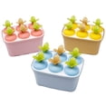 thumbnail image 4 of ZPAQI Ice Cream Moulds Homemade Ice Popsicles Molds PP Material 3 Colors to Choose, 4 of 21