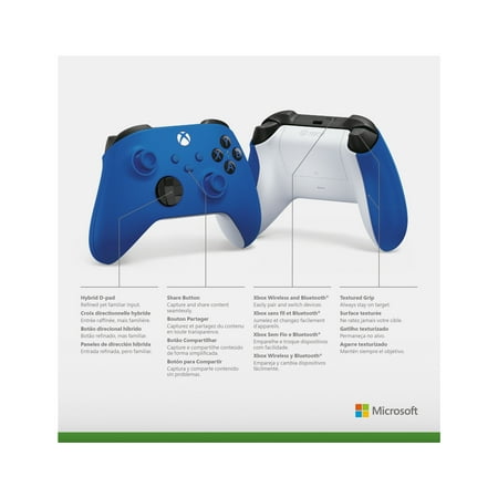 Xbox Wireless Video Game Controller - Shock Blue