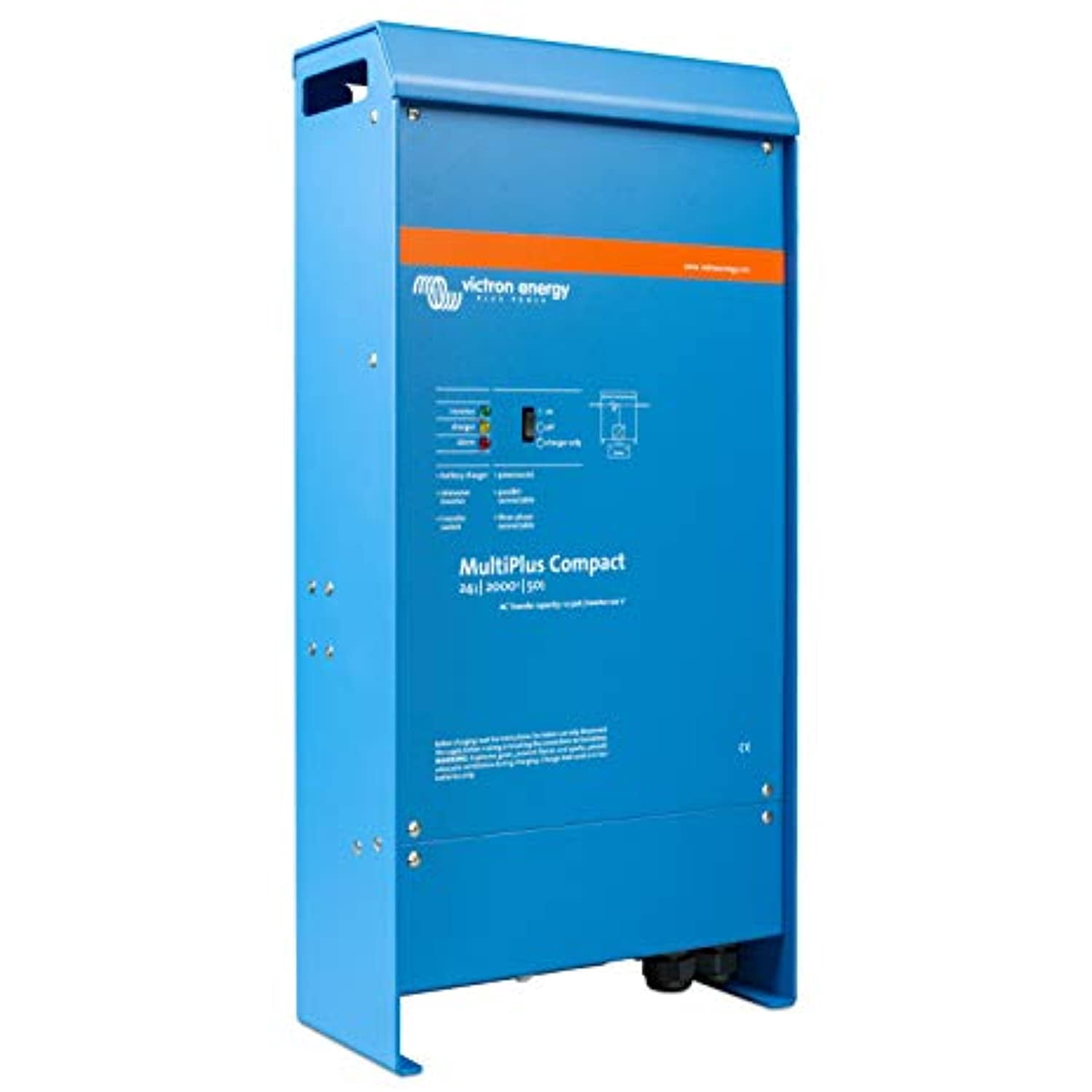 Victron Energy Inv/Chgr, Multi+ Compact, 24V 2000VA 50A CMP242200100