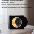 thumbnail image 3 of Haut-parleur Bluetooth Sans Fil avec Lampe d'Atmosphère de Lune et Horloge, 3 of 4