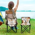 thumbnail image 5 of WOBOGO Halloween Dog Camping Chair Convenient Four Corner Backrest Folding Stool Can Hold Up to 220lbs, 5 of 8