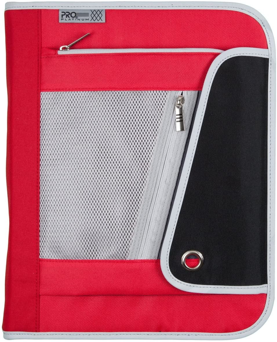 Mead PRO Platinum HeavyDuty 3Ring Zipper Binder, 1.5 Inch Capacity