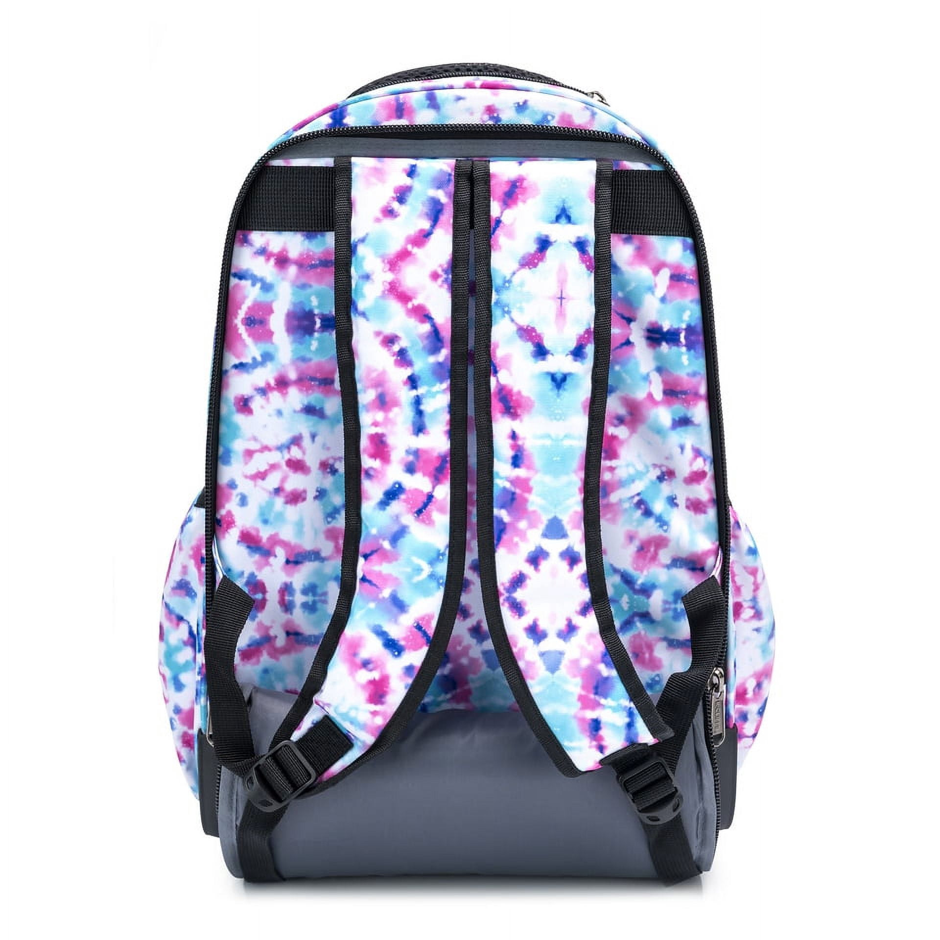 K-Cliffs Heavy Duty Rolling School Backpack, Traveling Book bag Pastel, Unisex, Teen-Adult