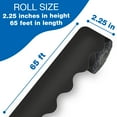 thumbnail image 2 of Carson Dellosa 65' Black Rolled Scalloped Bulletin Board Borders (1 roll), 2 of 5