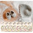 thumbnail image 3 of 10Pcs Wood Baby Wardrobe Dividers Flower Clothes Size Dividers Wreath Closet Organizers Nursery Decor from Newborn to 36 Month Hanger Baby Nursery Infant Hangers Divider for Newborn Shower Colorful, 3 of 6