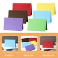 thumbnail image 6 of OULII 30Pcs Thickened Blank Graffiti Cards Assorted Color for Daily Use and Mailing, 6 of 7
