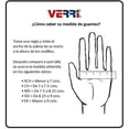 thumbnail image 5 of Guantes para Motociclista Protección de Policarbonato Verri Moto 1005 Mediana, 5 of 5