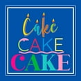 thumbnail image 2 of CAD Designs 15x15 Gold Ornate Wood Framed with Double Matting Museum Art Print Titled - Cake Cake Cake, 2 of 4