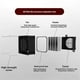 thumbnail image 2 of Electric Space Heater with Thermostat for Home and Office Use, 2 of 5