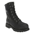 thumbnail image 2 of Harley-Davidson Men's Riddick 8-Inch Lace-UP Black Motorcycle Boots D98308, Harley Davidson, 2 of 5