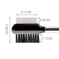 thumbnail image 5 of Peine para perros multiusos con mango largo y duradero, cepillo para perros pequeños Plata, 5 of 5