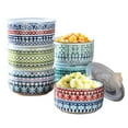 thumbnail image 2 of Signature Housewares Bols de Rangement avec Couvercles, Pack de 6, 2 of 2