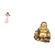 thumbnail image 5 of Figura de ángel de resina, estatua de Buda de meditación, escultura de Bodhisattva, adorno coleccionable de resina para estante de interior, ideal par, 5 of 8