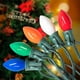 thumbnail image 1 of Luces Navideñas PASUTO Vintage C7 25 pies Multicolor, 1 of 9
