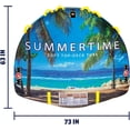 thumbnail image 3 of 20"Blue Water Sports Inflatable Summer Time Towable Raft 3 Rider, 3 of 5