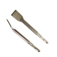thumbnail image 1 of Broca de cincel EZLIFE curvada con mango hexagonal 8 tipos SDS Plus, 1 of 7