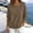 Khaki, variant on Henley Shirts for Women Snap Button Down Pullover Tops Long Sleeve Casual Sweatshirts Crewneck Loose Fit Basic Tees for Fall Everyday Lounge Office Workwear