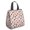 Dinosaur and Volcano, variant on Dinosaur and Volcano Pink Pattern Insulated Lunch Bag for Women Men, Large Portable Soft Cooler Tote, Thermal Food Storage Bag with Pearl Cotton, 8.66L, 8.75"x5.75"x9.5"