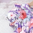 thumbnail image 5 of Mikilon Little Girls Dress Short Sleeve Casual Kids Summer Sundress for 2-7 Years, 5 of 5