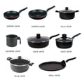 thumbnail image 2 of Batería de 15 Piezas T-fal Antiadherente Color Negro, 2 of 5