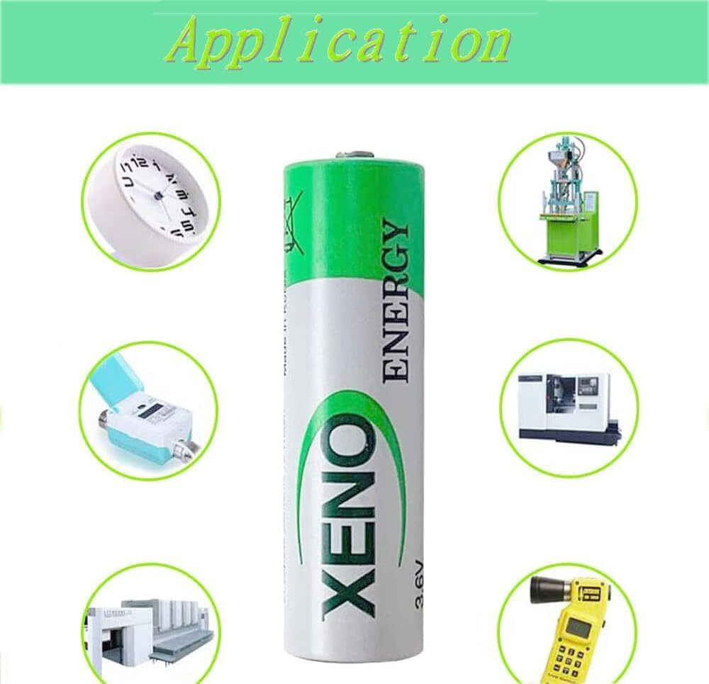 (5-Pcs) XL-060F AA 3.6V 2400mAh Lithium Battery for Water Meter Electric Meter Flow Meter Battery for Xeno Energy
