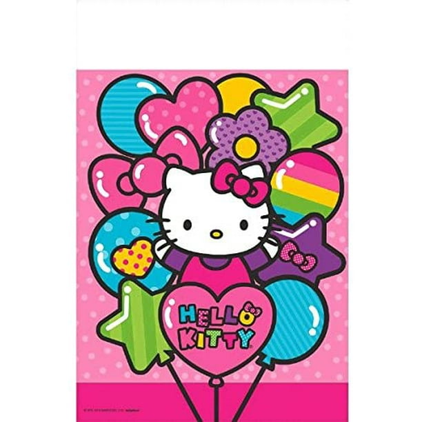 Amscan 571417 Plastic Table Cover | Hello Kitty Rainbow Collection | 1  piece | Party Accessory - Walmart.com
