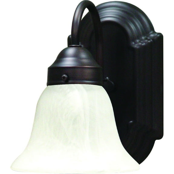 Volume Lighting  Marti 1-Light Indoor Antique Bronze Vanity WallSconce