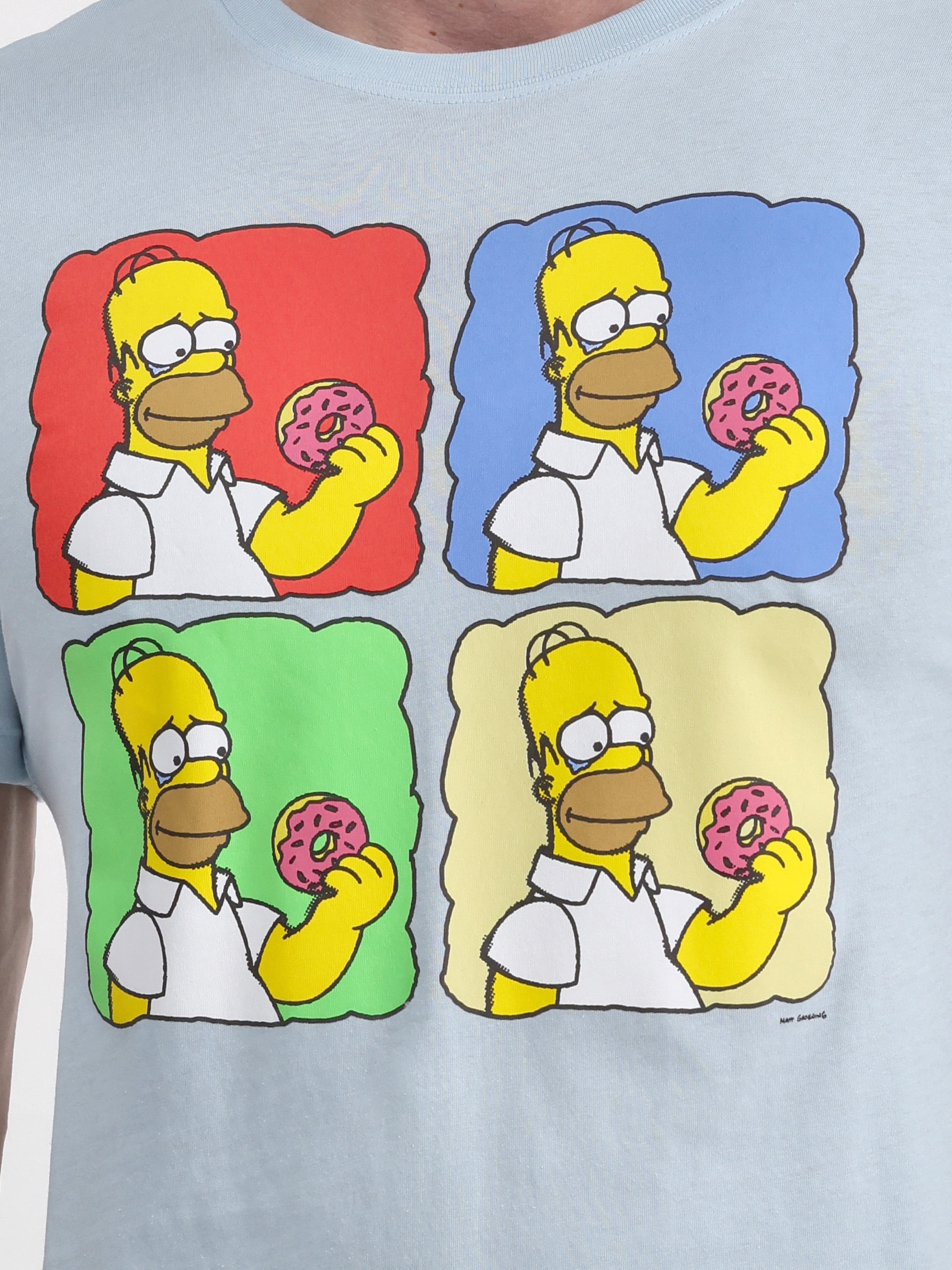 Simpsons Men's & Big Men's Cotton Graphic Tee, Sizes S-3XL