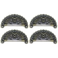 thumbnail image 3 of FRCOLOR 4 pcs Dresser Handle Cabinet Door Pull Wardrobe Handle Knob Pull Supply, 3 of 8