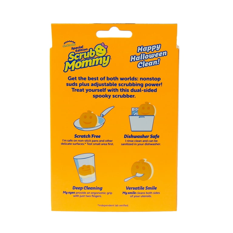 Scrub Daddy Scrub Mommy Halloween Pumpkin Non-Scratch Cleaning