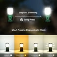 thumbnail image 4 of Lepro Camping Lanterns Mini , 330032 4-Pack, LED Battery Powered, 350 Lumens, Collapsible, IPX4 Water Resistant, Portable for Outdoor, Emergency, Hurricane, Storms, Power Outage, 4 of 12