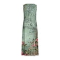 thumbnail image 4 of Midsumdr Sundresses for Women 2025 Summer Casual Flowy Loose Plus Size Dresses with Pockets Fashion Boho Floral Printed Sleeveless Round Neck Maxi Dresses, 4 of 5