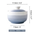 thumbnail image 2 of Qeeadeea Bouillon Cups, French Onion Soup Bowls With Handles, French Onion Soup Crocks Oven Safe, Microwave Soup Bowl With Lid, Soup Mug-blue-11.5x11.5x9.5cm, 350ml, 2 of 7