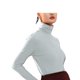 thumbnail image 1 of Sonducket Otoño Invierno ropa interior femenina de manga larga portátil adelgazamiento caliente camiseta elástica moda Casual Slim Tops Prendas para la parte del cuerpo Cian claro, 1 of 6